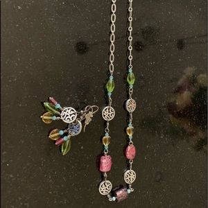 Brighton multicolored necklace and earrings set